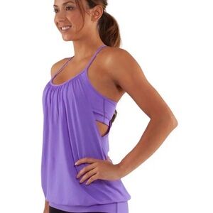 Lululemon Athletica Vibrant Purple Tank Top